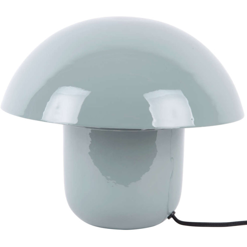 Lampe champignon bleu clair en fer...
