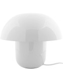 Lampe champignon blanche en métal émaillé Fat Mushroom