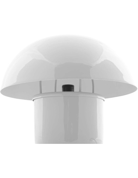 Lampe champignon blanche en métal émaillé Fat Mushroom