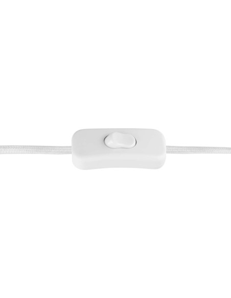 Lampe champignon blanche en métal émaillé Fat Mushroom