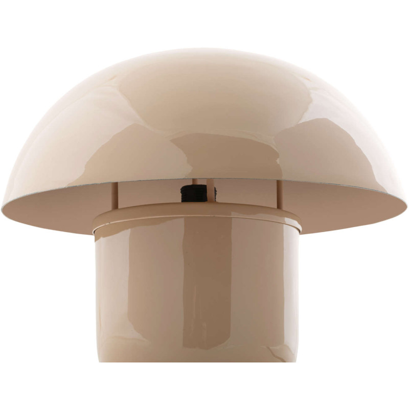 Lampe champignon marron doux en fer...