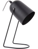 Lampe de bureau noire en fer 30 cm Enchant
