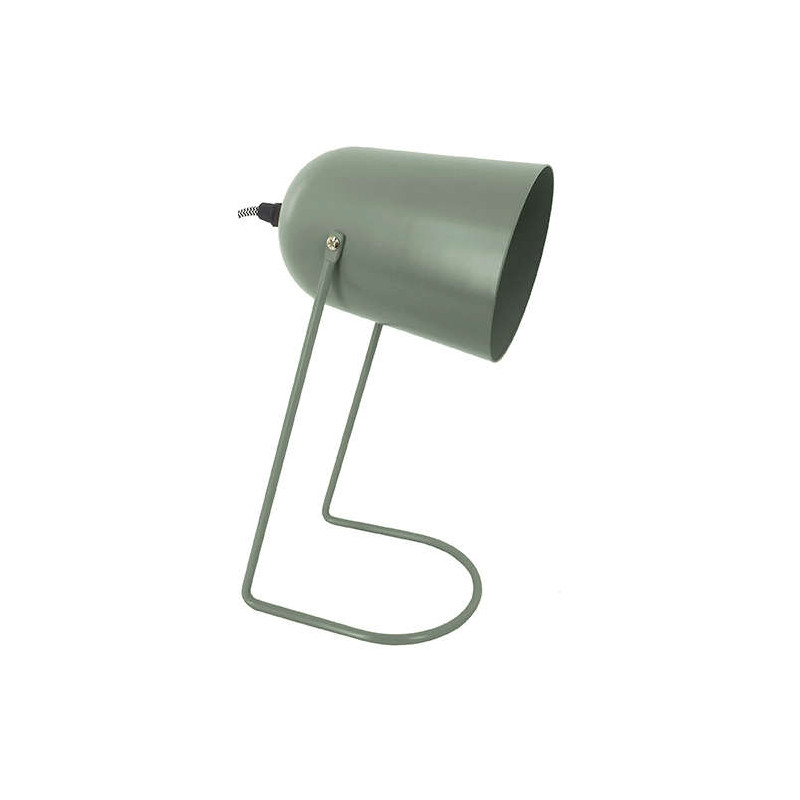 Lampe de bureau vert jade grisé en...