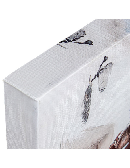 Lot de 2 tableaux muraux femme méditerranéenne 24x34 cm Mojacar