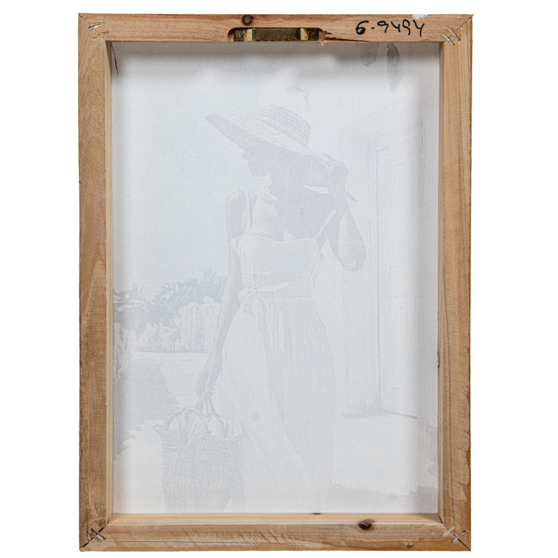Lot de 2 tableaux muraux femme...