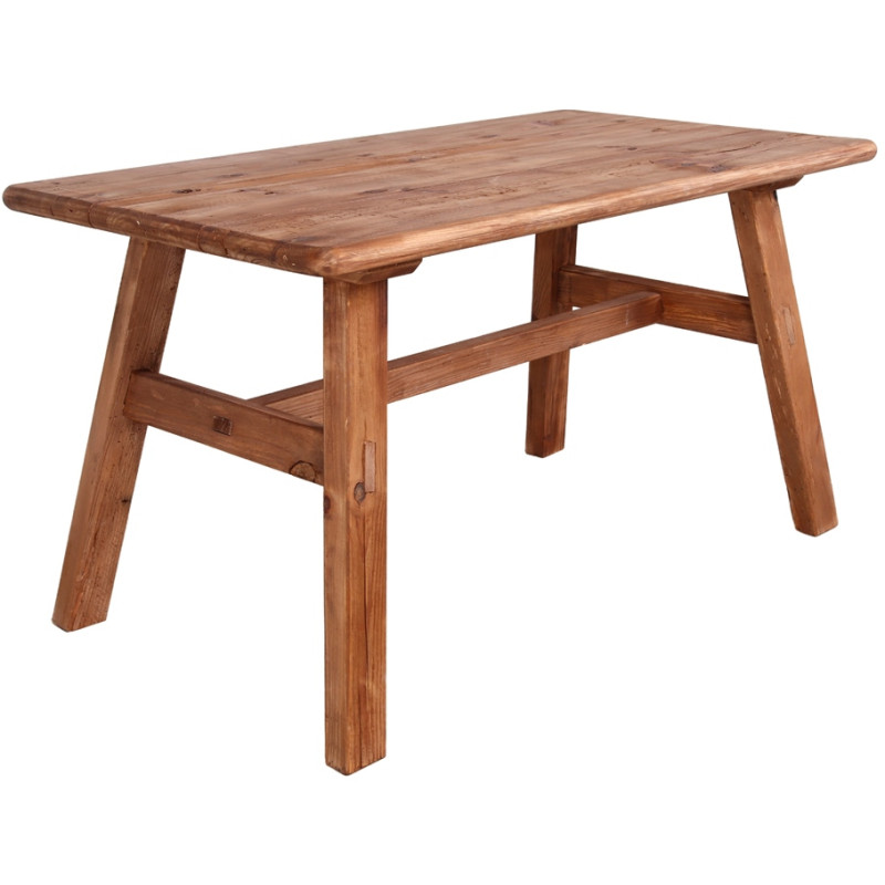 Table à manger bois pin recyclé...