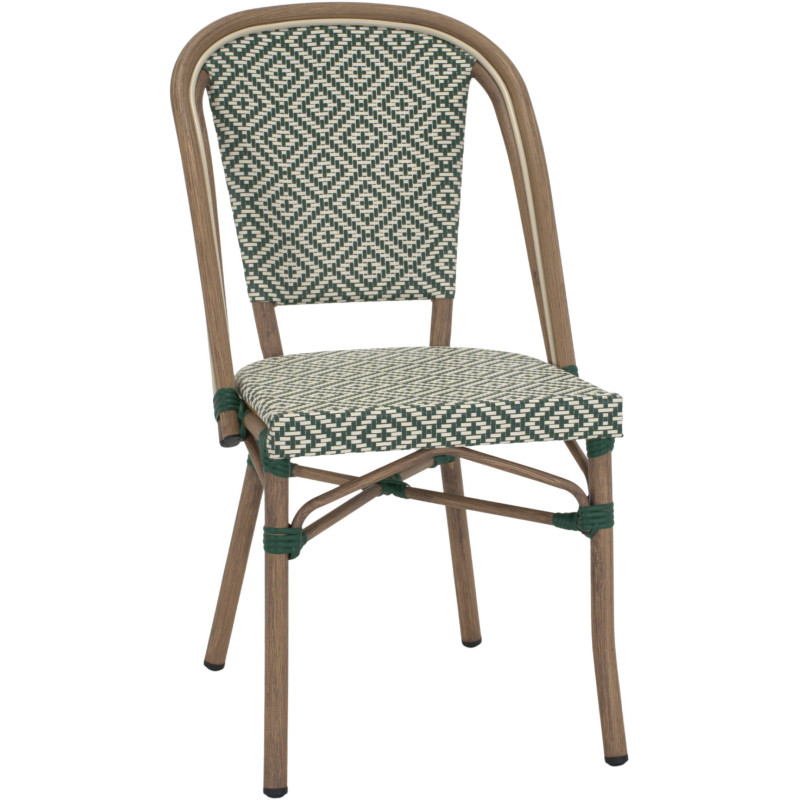 Chaise bistrot extérieur rotin...