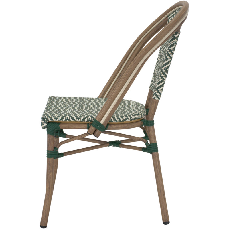 Chaise bistrot extérieur rotin...