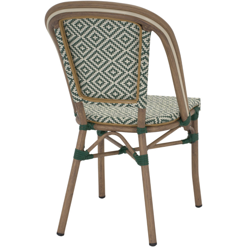 Chaise bistrot extérieur rotin...
