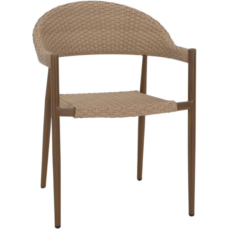 Chaise de jardin empilable rotin...