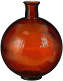 Vase bouteille en verre ambré 42 cm La Granja