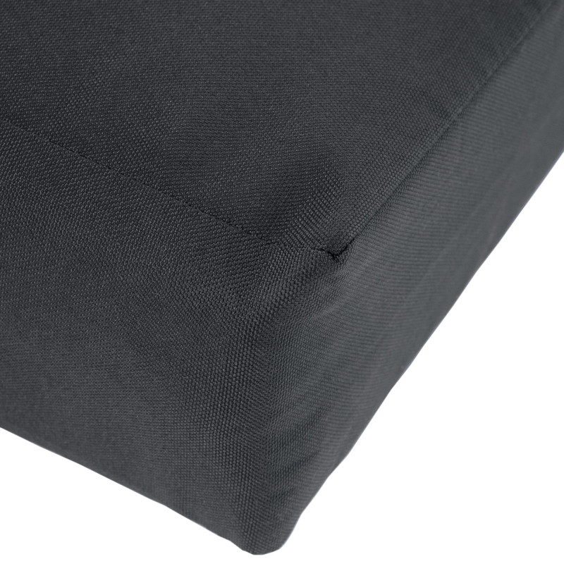 Banc de jardin en teck avec coussin...