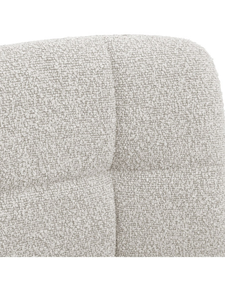 Chaise de salle à manger bouclette crème Kuldīga