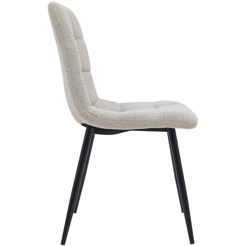 Chaise de salle à manger bouclette...