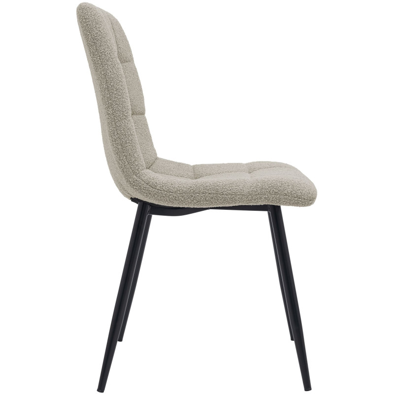 Chaise de salle à manger bouclette...