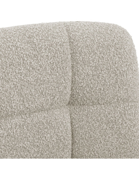 Chaise de salle à manger bouclette taupe Kuldīga