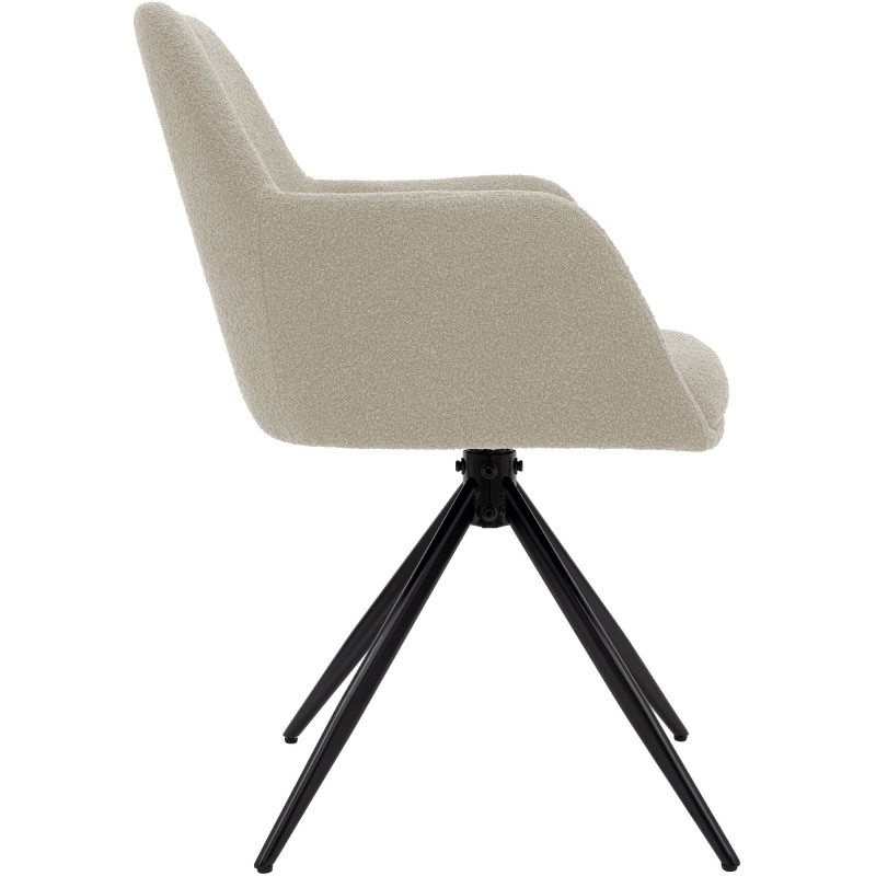 Chaise de salle à manger pivotante...