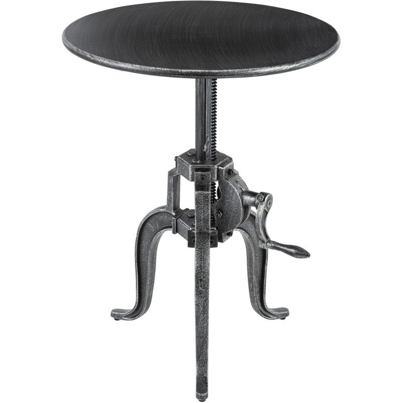 Table d’appoint industrielle métal...