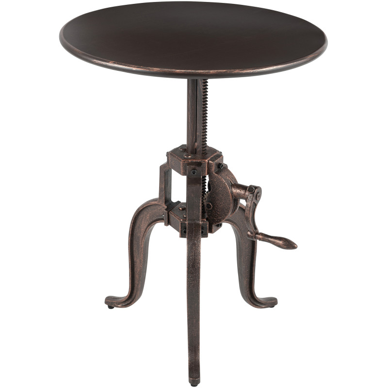 Table d’appoint industrielle métal...
