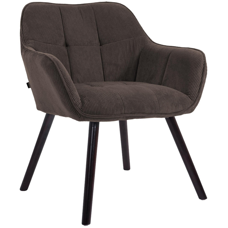 Chaise de salle à manger velours...