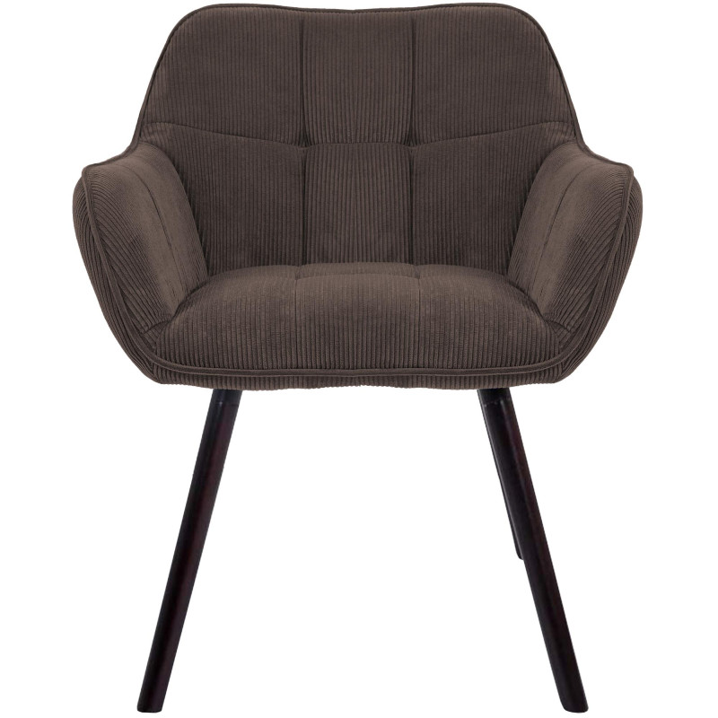 Chaise de salle à manger velours...