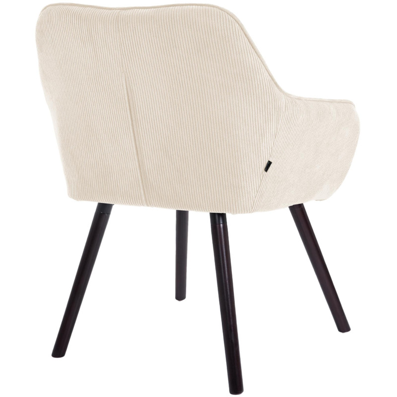 Chaise de salle à manger velours...