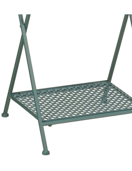 Table d’appoint extérieure en fer vert Séguret