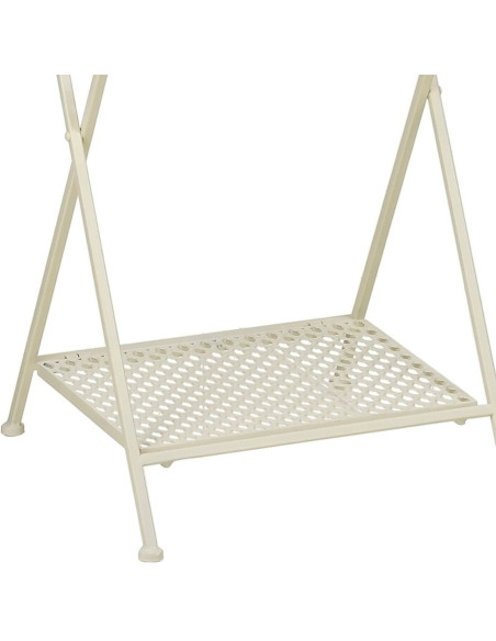 Table d’appoint extérieure en fer blanc cassé Séguret