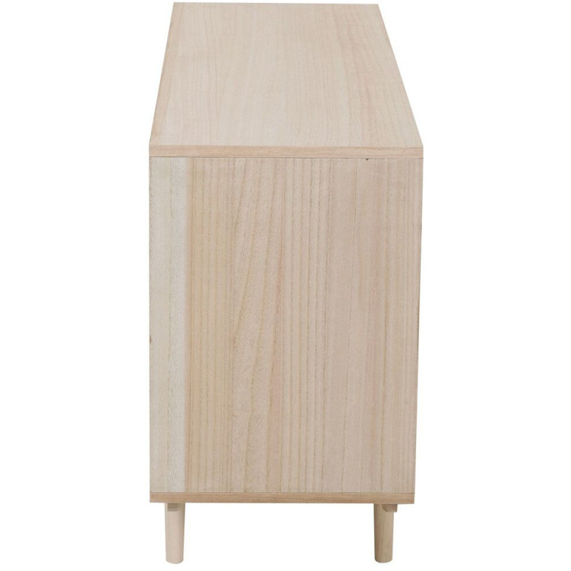 Buffet cannage bois naturel 2 portes...