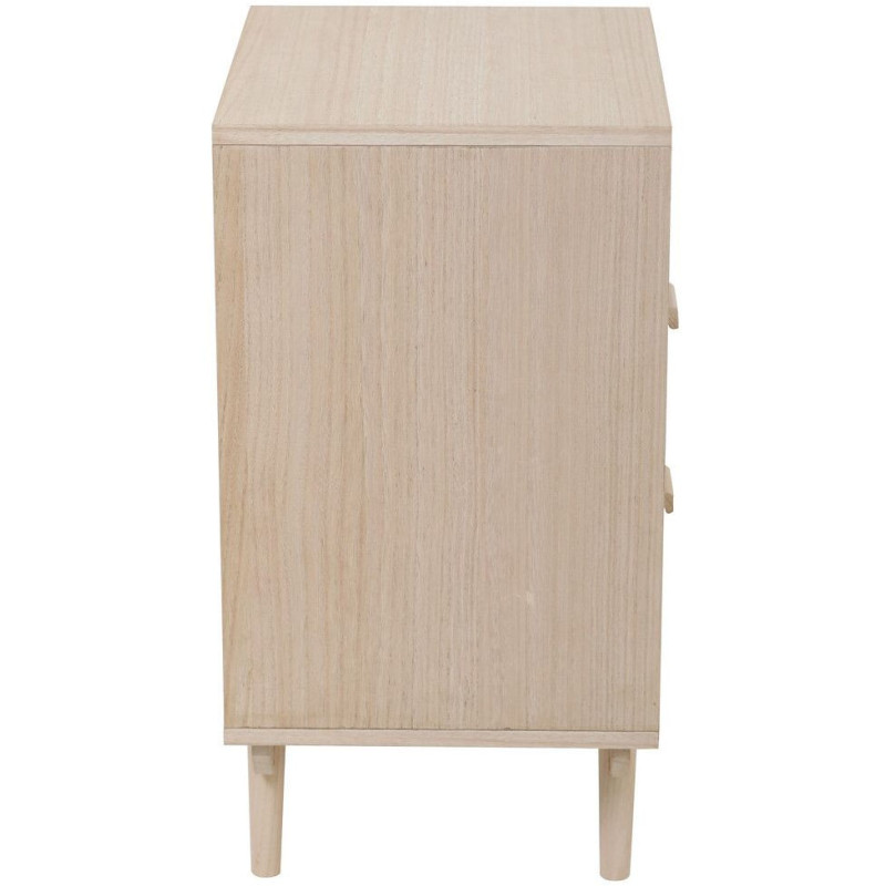 Table de chevet cannage bois naturel...