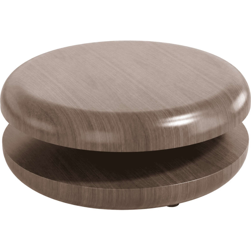 Table basse ronde noyer plateau...