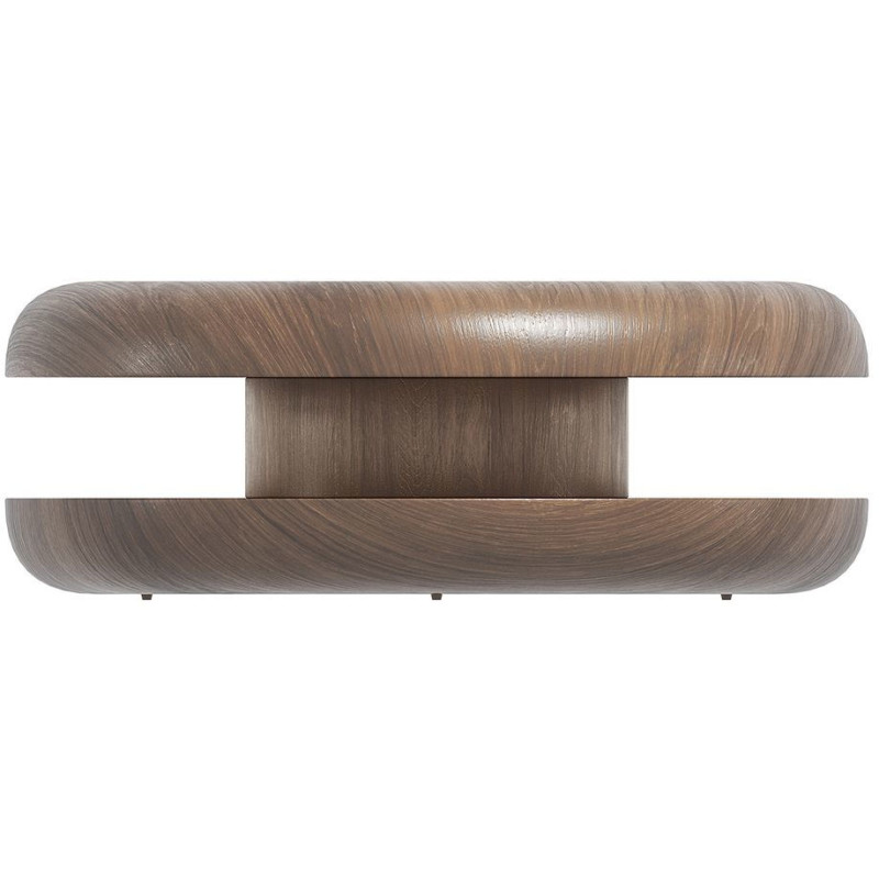 Table basse ronde noyer plateau...