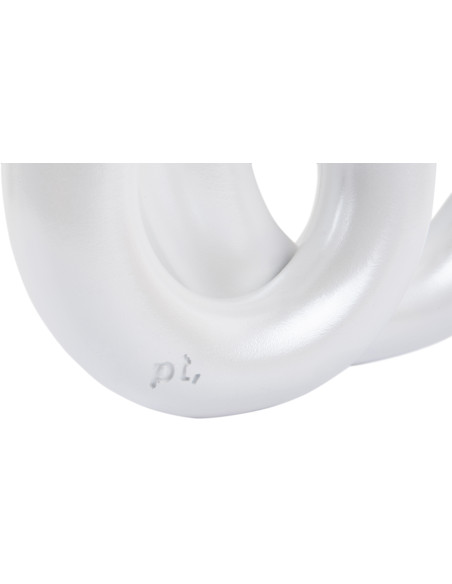 Chandelier design blanc anneaux 18x12x20 cm Rings