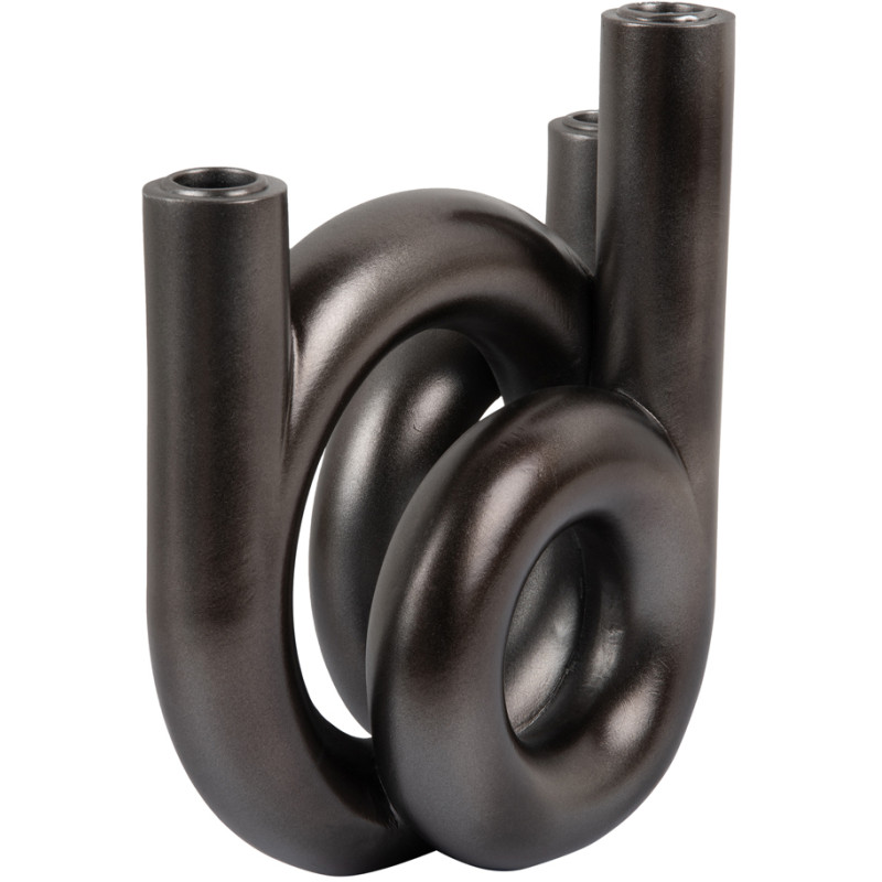 Chandelier design gris anthracite...