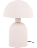 Lampe champignon gris chaud en fer 21x21x30 cm Boaz