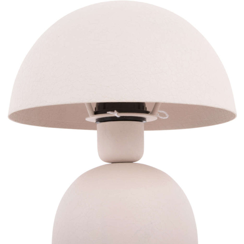 Lampe champignon gris chaud en fer...