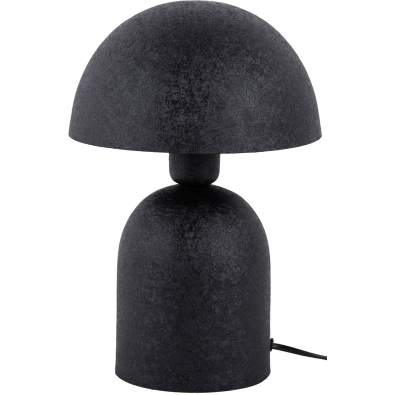 Lampe champignon noire en fer...