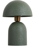 Lampe champignon verte en fer 21x21x30 cm Boaz