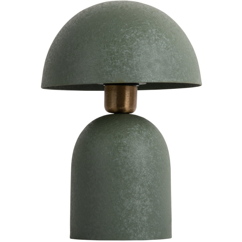 Lampe champignon verte en fer...
