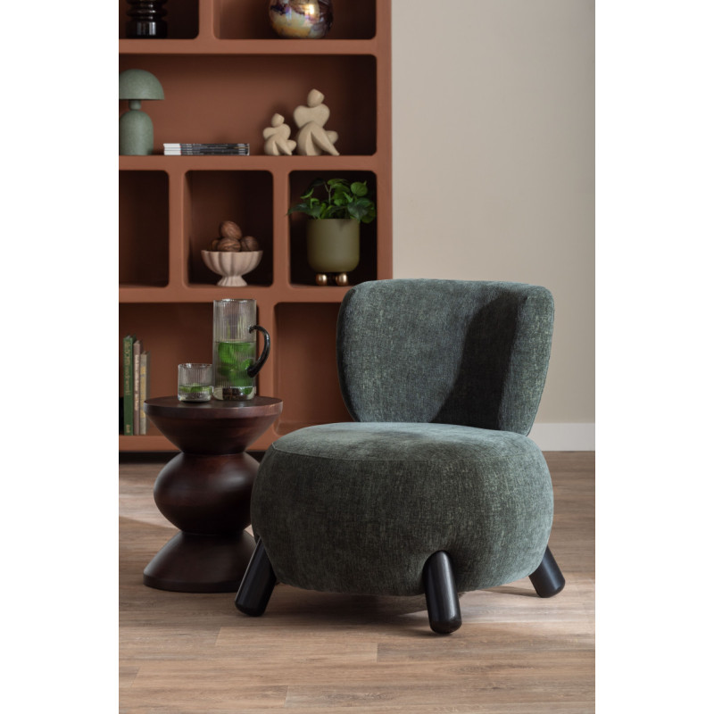 Lampe champignon verte en fer...