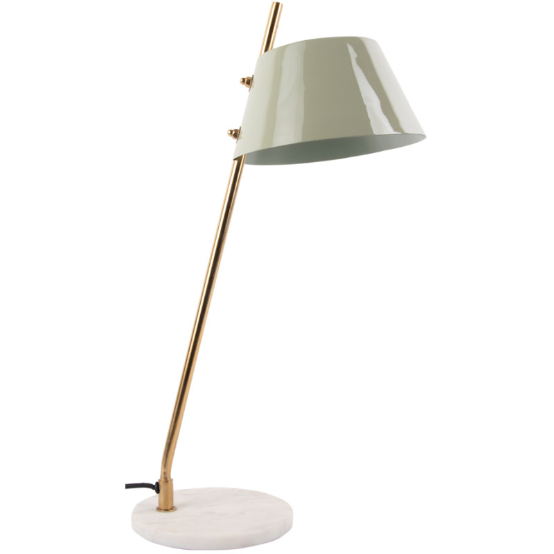 Lampe de bureau vert sauge pied...