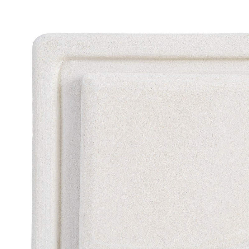Buffet blanc 3 portes relief MDF...