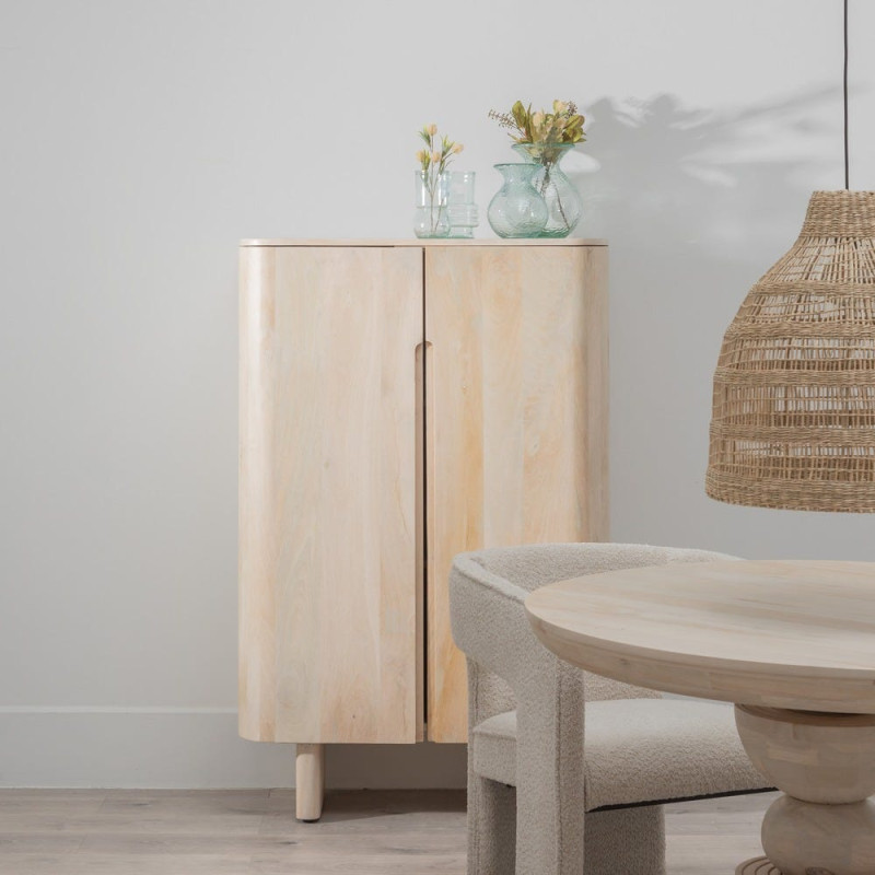 Armoire de rangement bois de manguier...