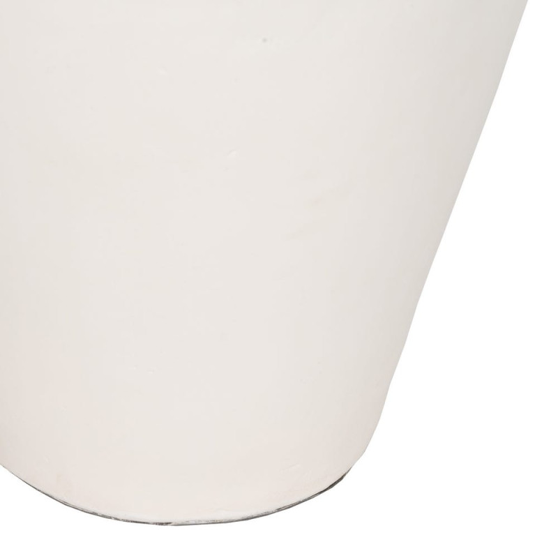Grand vase blanc terre cuite...