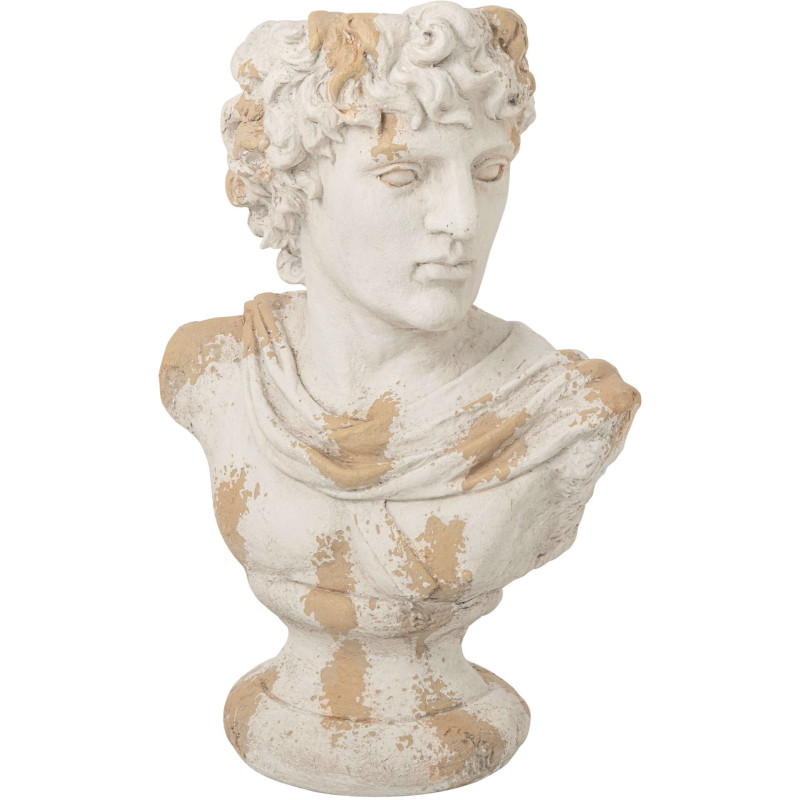 Buste antique jardin magnésium écru...