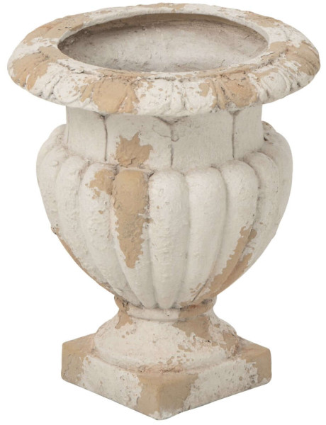 Cache-pot Médicis jardin magnésium écru beige 30x30x35 cm...