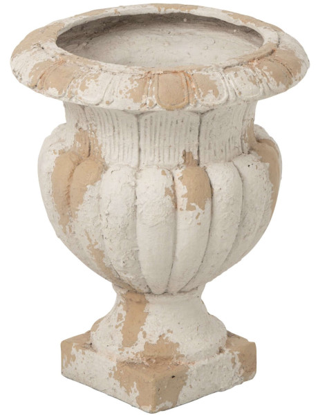 Cache-pot Médicis jardin magnésium écru beige 40x40x48 cm...