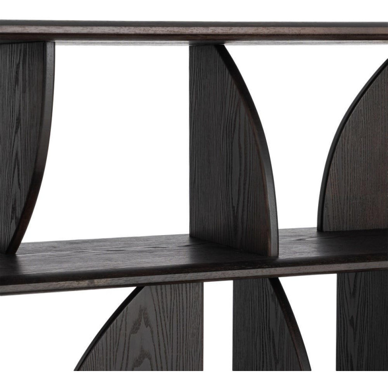 Étagère basse design bois d’hévéa...