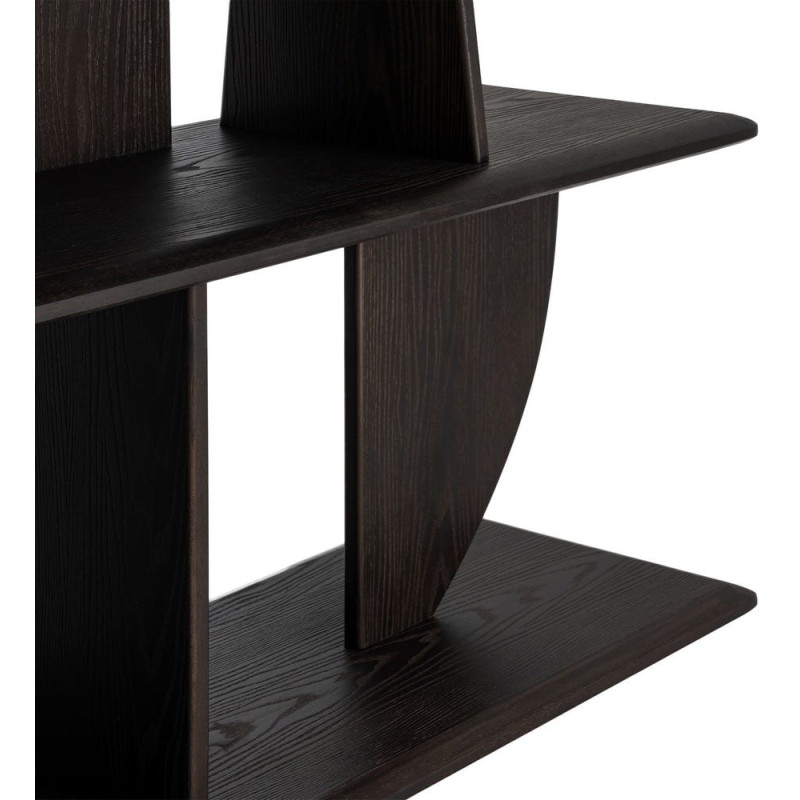 Étagère basse design bois d’hévéa...