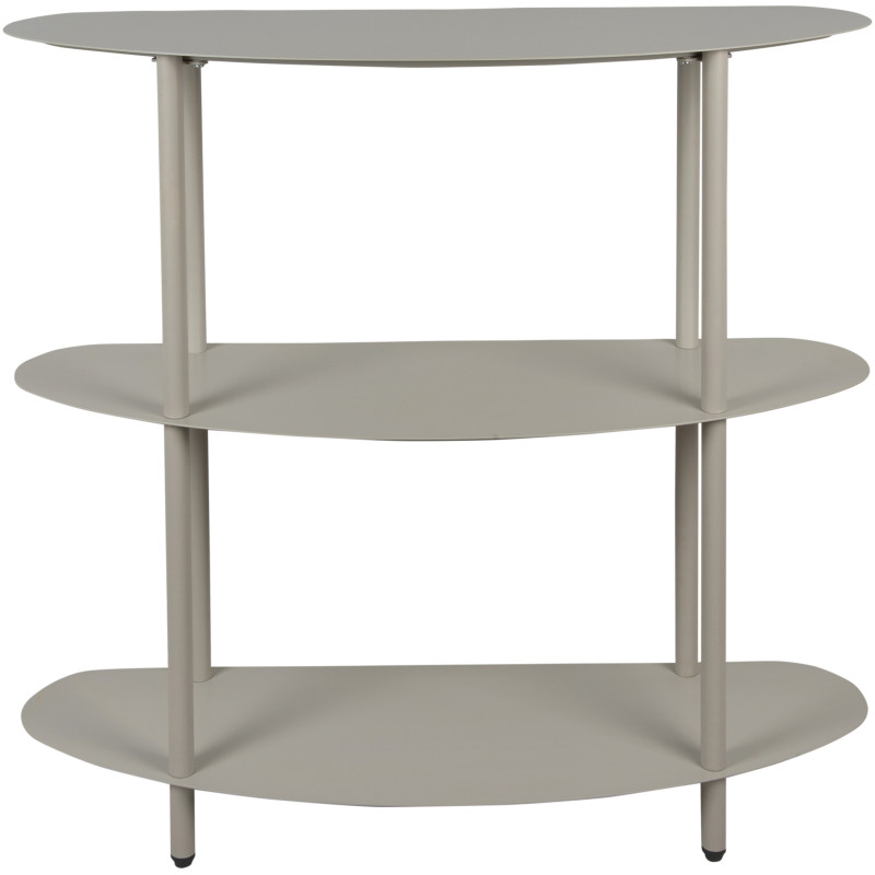 Console étagère en fer gris chaud...